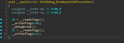 Breakpoint Obfuscation