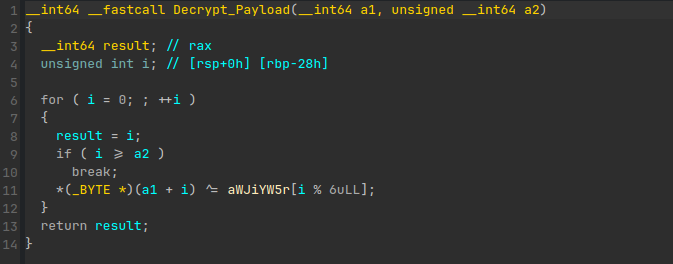Decrypt Payload